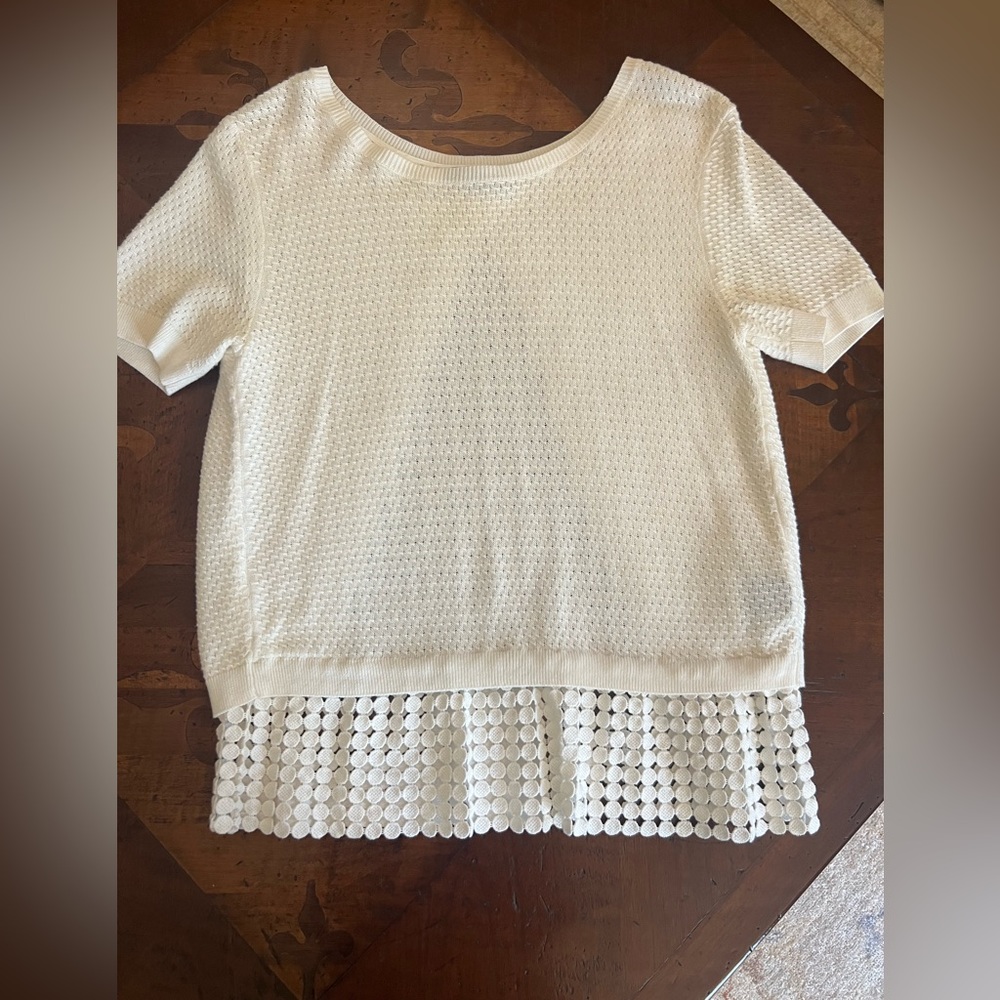 Sachin & Babi top, size small. Great condition. Unique back.